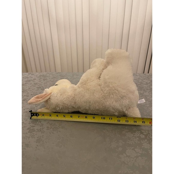 Aurora World 14" Plush Cream Colored Llama - Picture 9 of 10